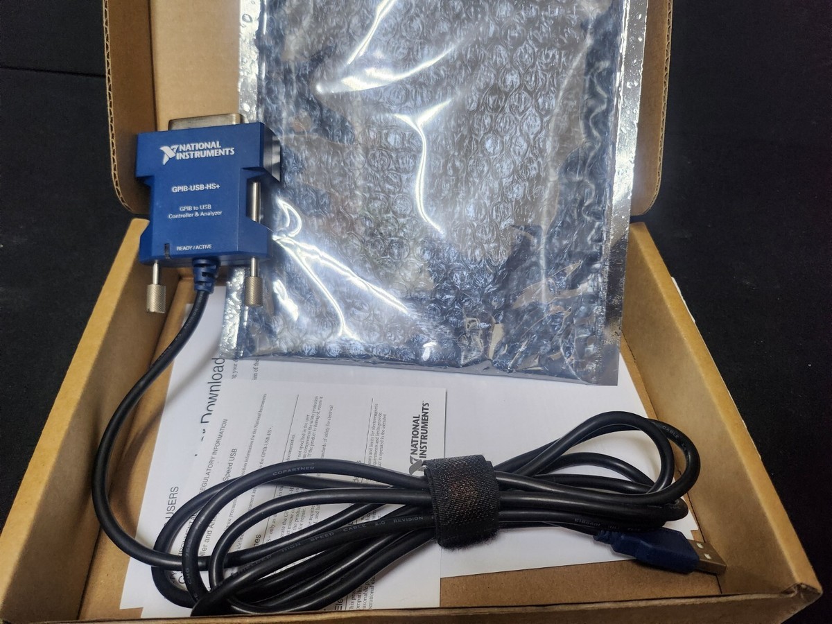 National Instruments NI【GPIB-USB-HS+】 GPIB-USB-HS+ NI Instrument Control | In Stock Ships Today