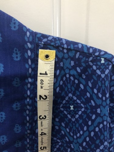 Knox Rose Size XS/S Blue Geometric Kimono Robe Without Fabric Belt New - Picture 13 of 14