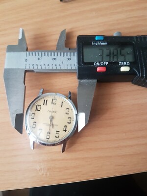 Montre Mécanique ONDEX Vintage - Boîtier Métal, Mouvement Manuel, Pour Homme