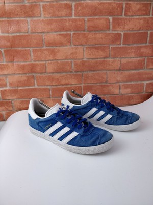 adidas gazelle blue kids