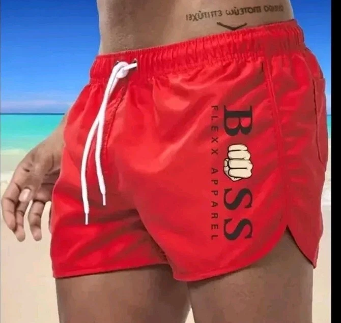 Mens Quick Dry Sports Shorts Size L Beach Running Jogging Training Short Pants