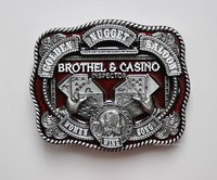 Spielcasino Buckle Casino Western Gambler Saloon Spielbank GüRtelschnalle *235