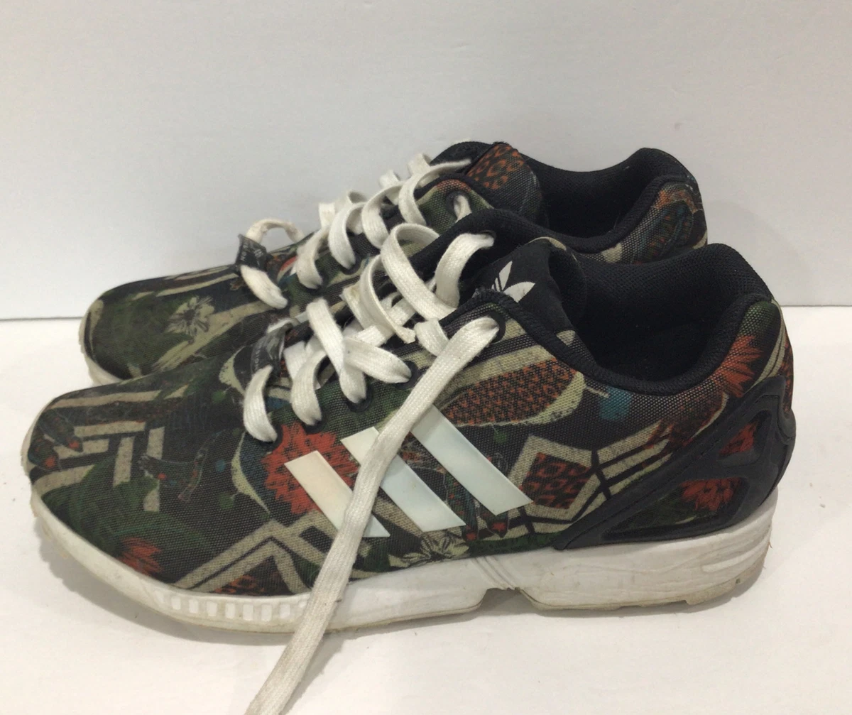 Adidas zx flux 2025 camo womens