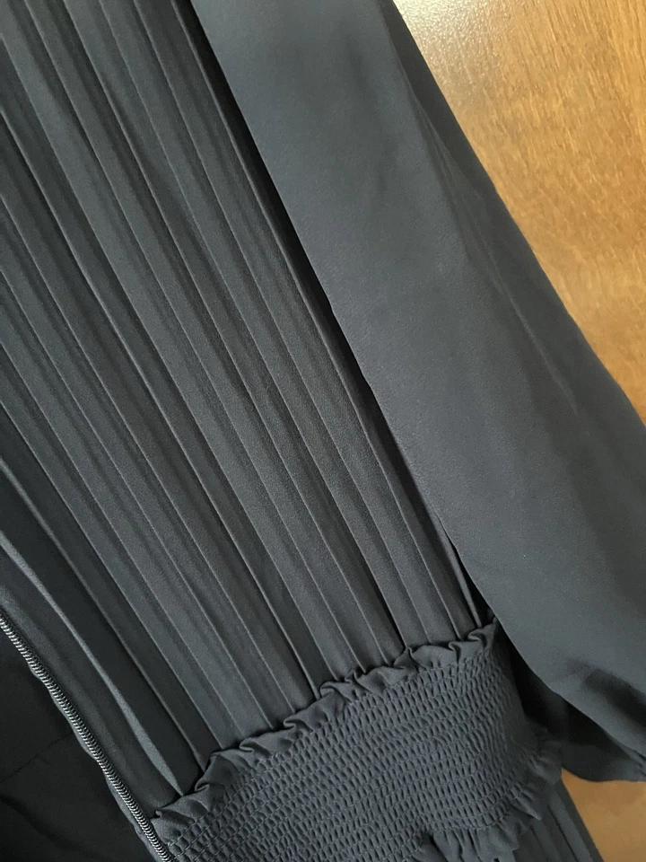 Mono Nanette azul marino para mujer pierna ancha talla M Foto 2 de 4