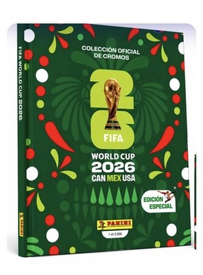 World Cup 2026 PANINI® - COLLECTORS NUMBERED HARD COVER and 3