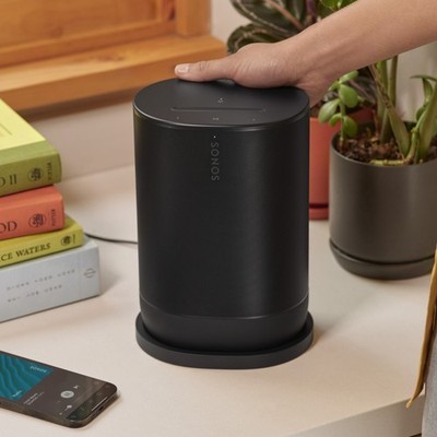 Sonos Move-2 Black Portable Wifi / Bluetooth Smart Speaker - New in Box!