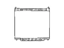 For 2003-2005 Ford E150 Club Wagon Radiator 42335ZHHS 2004