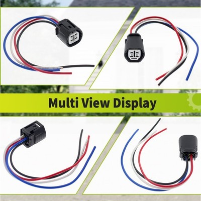 ALTERNATOR REPAIR PLUG 4-WIRE PIGTAIL CONNECTOR For TOYOTA LAND