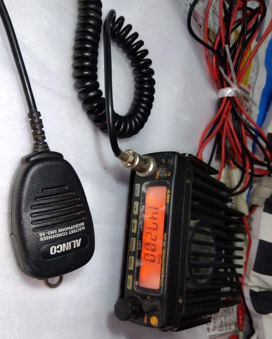ALINCO VHF FM トランシーバー DR-120H 50W ALINCO VHF FM トランシーバー DR-120H 50W機 - メルカリ
