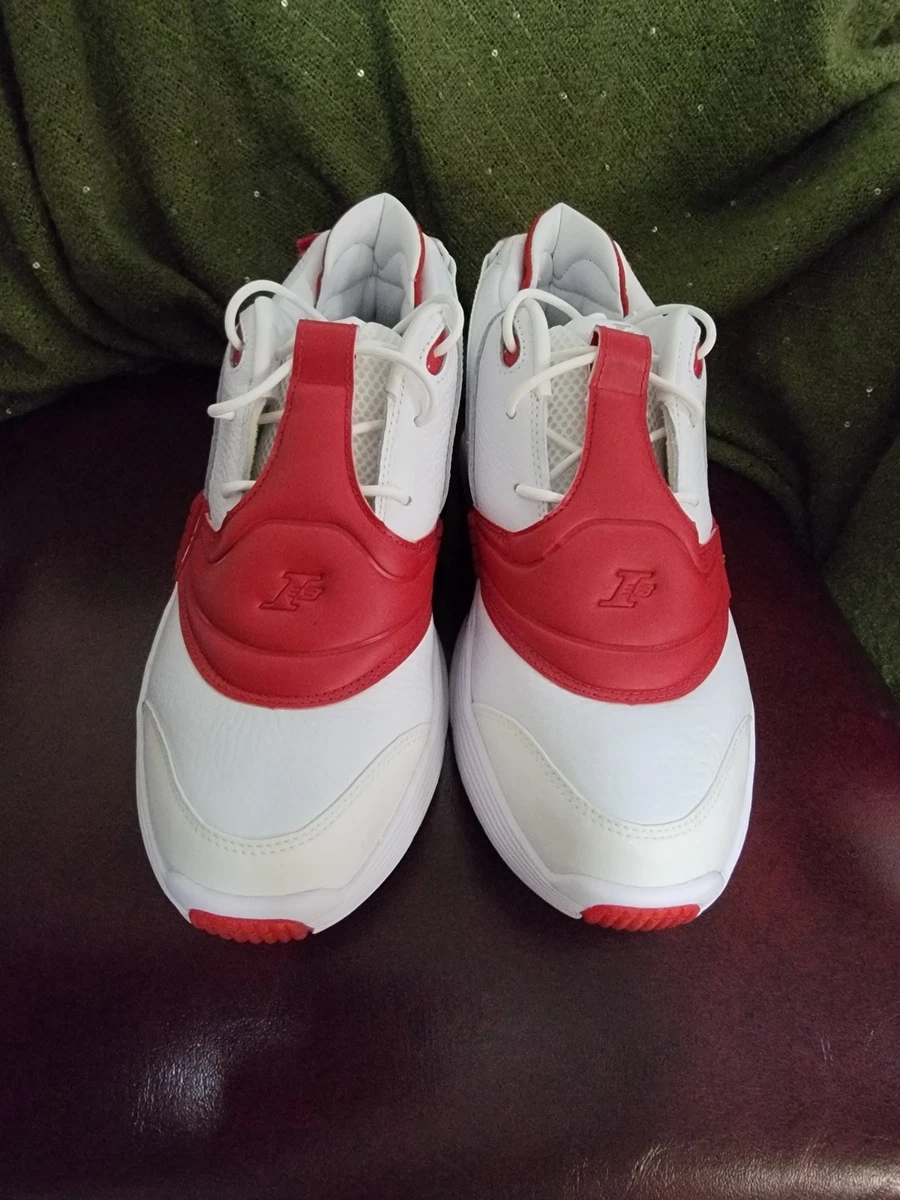 Reebok Answer 5 2019 White Red for Sale | Authenticity Guaranteed