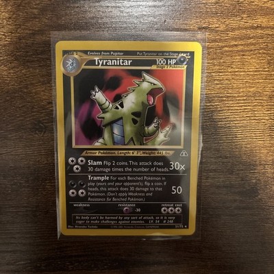 Tyranitar (31/75) Pokemon Neo Discovery - Non Holo Rare - TCG [LP]