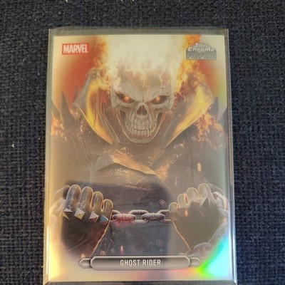 2026 Topps Chrome Marvel Comics Ghost Rider Fanfare Insert #FF-16