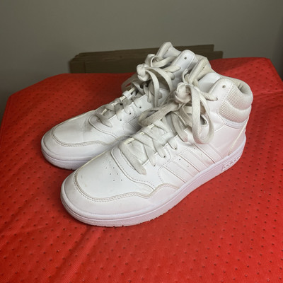 ADIDAS - Women's HOOPS 3.0 MID Basketball Shoes Sneakers - White - SIZE 7.5  | eBay