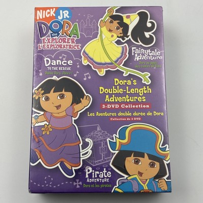 Dora The Explorer - Dora's Double-length Adventures 3 DVD Collection Brand New