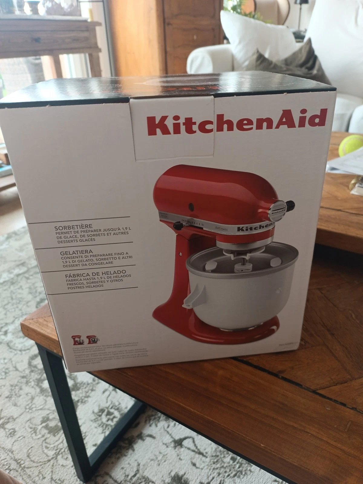 Kitchen Aid KitchenAid Classic Artisian Ice Cream Maker Ice Maker Attachment New
Opens in a new wind