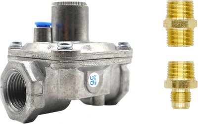 #ad Universal Propane Pressure Regulator with 1 2quot; 14NPT Thread Inlet and Outlet Con $26.97