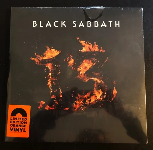 BLACK SABBATH "13" limited Edn ORANGE vinyl SEALED LP - Ozzy Osbourne