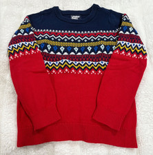 Lands' End Kids Fairisle Sweater 8