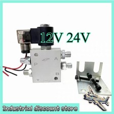 12V 24V Breaking Hammer Pipeline Quick Connector Hydraulic Solenoid Valve Part