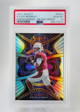 Panini Select Phenomenon Kyler Murray 2021 #PHE-5 Silver Prizm (RC) PSA 10