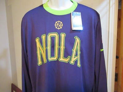 New Orleans Pelicans Nike Dri Fit Shirt Men's Large new with tags Free Ship