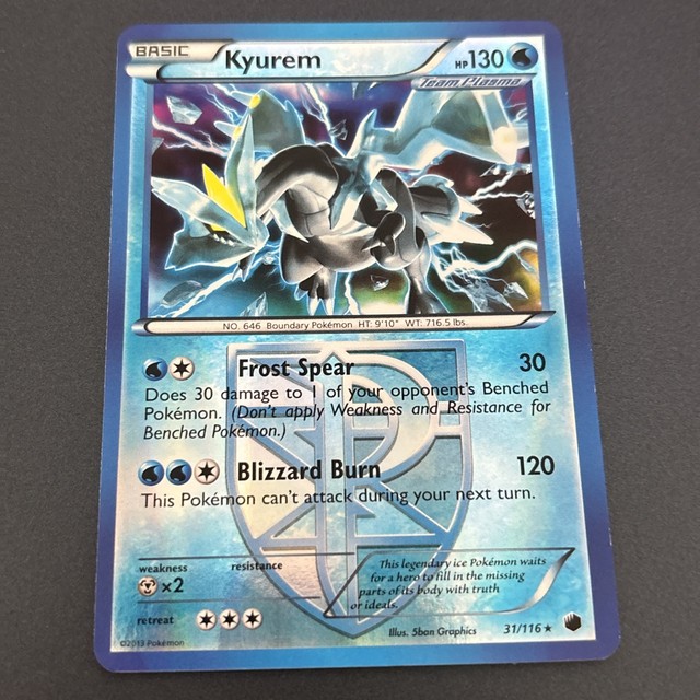 Kyurem [Reverse Holo] #31 (Plasma Freeze (2013))