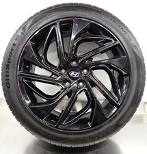 HYUNDAI TUCSON MK3 19'' BLACK ALLOY WHEEL GITI TYRE 245/45R19 52910-D7490 (2)