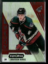 2020-21 Upper Deck Synergy - Rookies Red #100 Brayden Burke (RC)