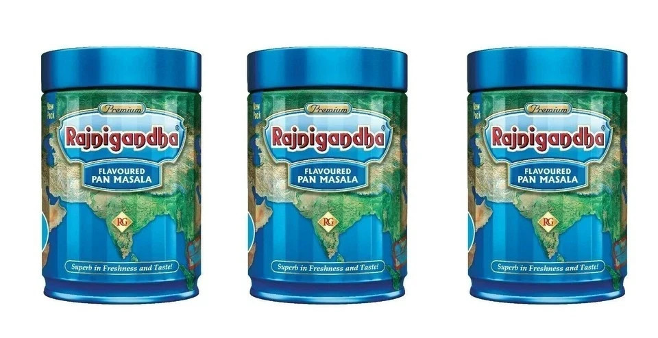 Rajnigandha Mouth Freshener Flavoured Masala 3 pack -Export quality  Freeship USA