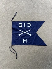 1970s US Army 313th Infantry Guidon M Company (KB