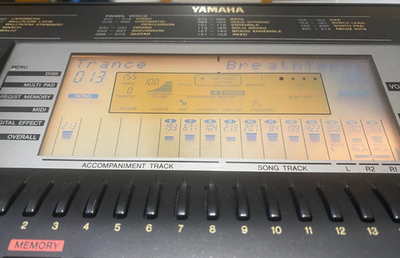 Yamaha PSR-630 Keyboard Electronic Piano High-Class Power Plugs