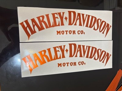 Harley Davidson 9  High Quality Vinyl Decal