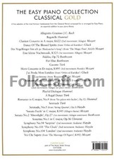 The Easy Piano Collection: Classical Gold
