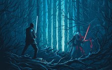 Star Wars wars the force awakens kylo ren dan Custom Gaming Mat Desk 2511