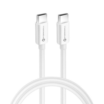 Forcell USB-C zu USB-C Kabel 60W PD 3A Schnellladekabel Silikon QC4.0