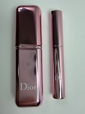 Nuevo sin caja Dior Mini cepillo en polvo retráctil, Dior Mini cepillo de labios tamaño de viaje rosa