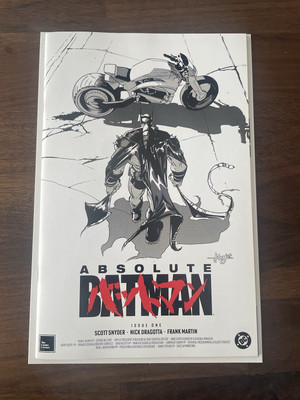 ABSOLUTE BATMAN #1 B&W 3rd PT AKIRA HOMAGE JAVIER FERNANDEZ VARIANT SCOTT SNYDER