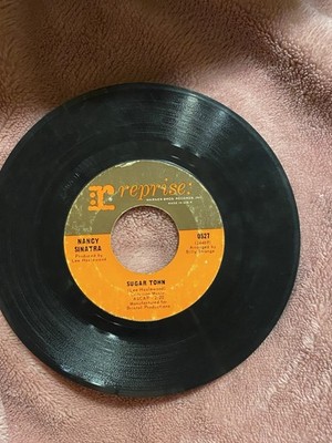 Nancy Sinatra Sugar Town/Summer Wine 7'' Vinyl Single Reprise 0527