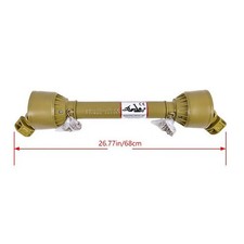 Pto Drive Shaft 1-38 6 Spline Ends Round End T1 27-35 Pto Shaft For Tractor Pto Drive Shaft 1-38 6 Spline Ends Round End T1 27-35 Pto Shaft For Tractor
