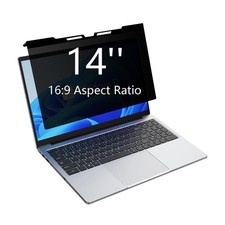 Ceydebne Laptop Privacy Screen 14in Anti Blue Light 16:9 Aspect Ratio Hanging