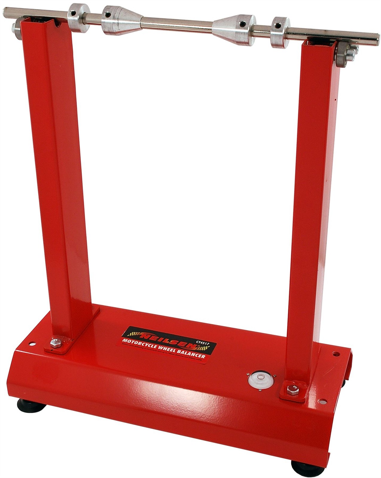 Motorcycle Static Tyre Balancing Tool Wheel Balancer Stand 740mm x 320mm