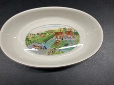 Villeroy Boch Naif Oval Casserole Dish Bowl 11 1/2" Baker Oven Freezer Microwave