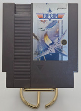 Top Gun NES Nintendo 5 Screw Authentic Cleaned Tested Working Cartridge