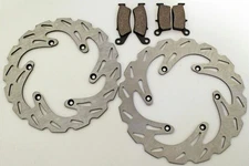 Brake Pads & Sport Rotors fit fit Suzuki 1999-2005 RM125 / RM250 Front & Rear