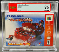 Polaris SnoCross Nintendo 64 N64 Factory Sealed New PSA 9.8 A Graded Vatical