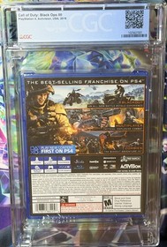 SEALED 2018 PS4 CALL of DUTY BLACK OPS IIII 4 CGC Graded 10 A++ Seal MADE IN USA