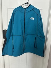 Mens The North Face Trailwear Wind Whistle Jacket L Sapphire Slate