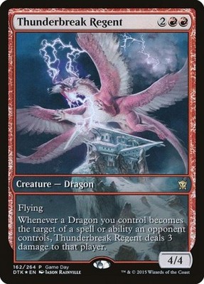 Thunderbreak Regent -Foil Medium Play MTG