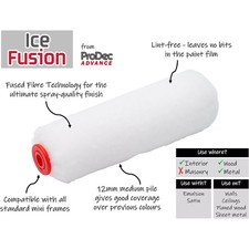 ProDec Ice Fusion Paint - 4" Mini Roller plus 9" & 12" Sleeves Available [NEW]
