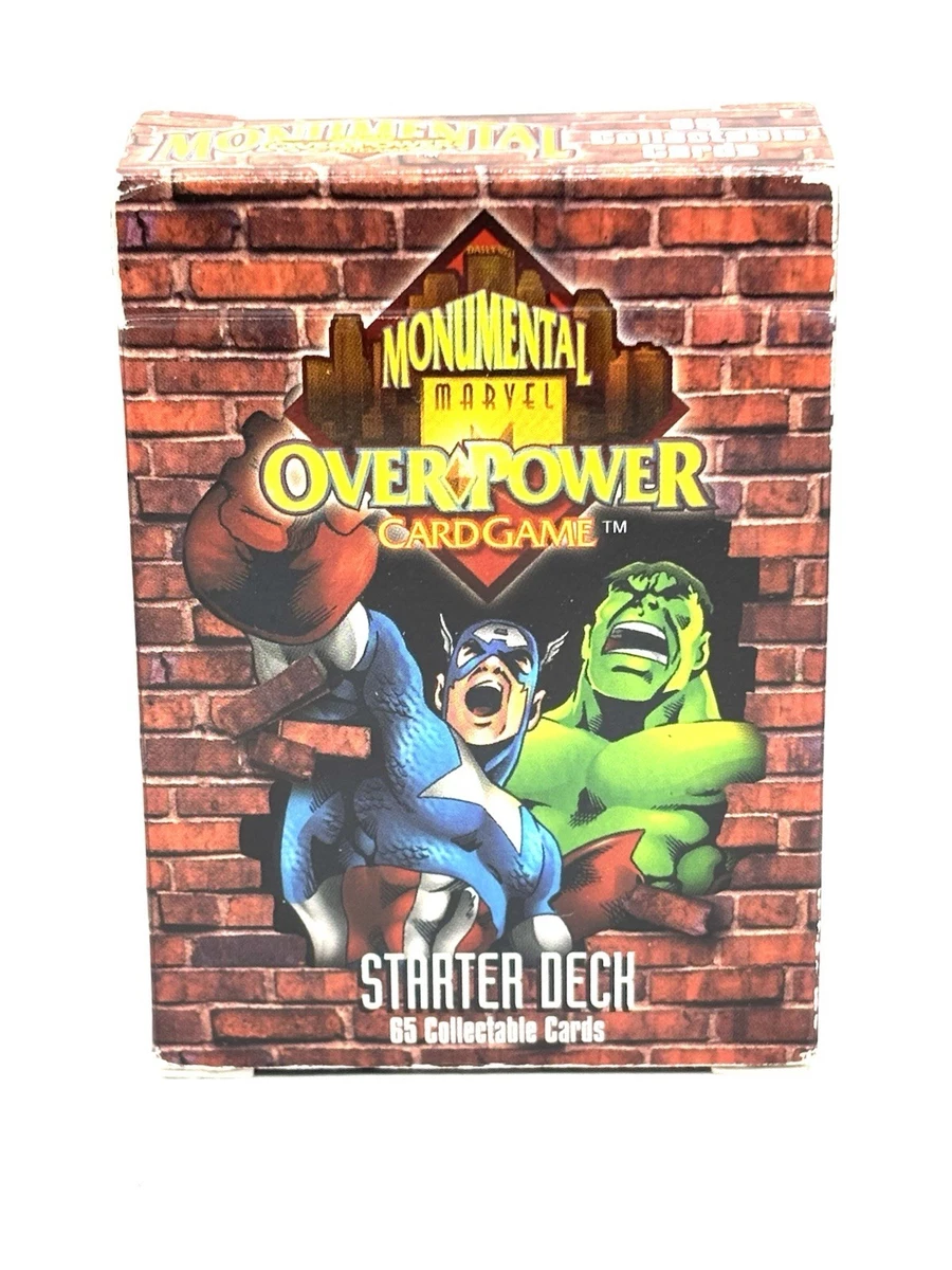 OverPower Marvel Trading Card Games in English for sale | eBay